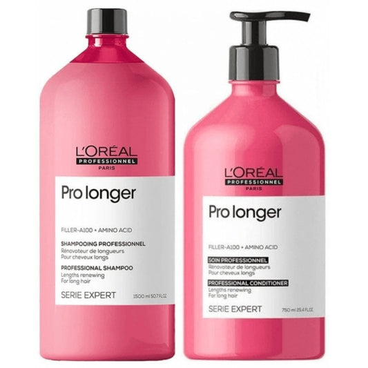 L'Oreal Professionnel Serie Expert Pro Longer Lengths Renewing Shampoo 1500ml & Conditioner 750ml Twin