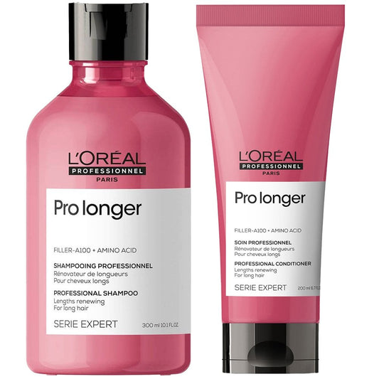 L'Oreal Professionnel Serie Expert Pro Longer Lengths Renewing Shampoo 300ml & Conditioner 200ml Twin