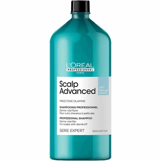 L'Oreal Professionnel Serie Expert Scalp Advanced Anti-Dandruff Dermo-Clarifier Shampoo 1500ml