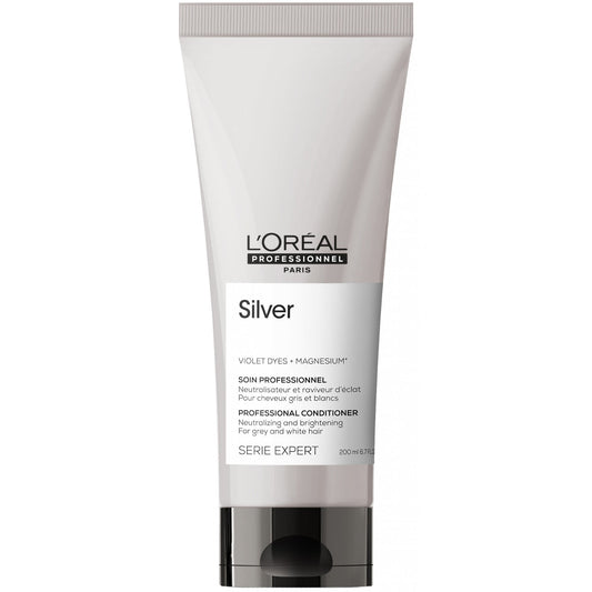 L'Oreal Professionnel Serie Expert Silver Neutralising + Brightening Conditioner 200ml