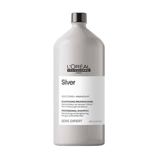 L'Oreal Professionnel Serie Expert Silver Neutralising + Brightening Shampoo 1500ml