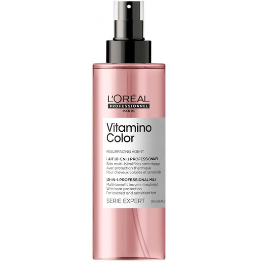 L'Oreal Professionnel Serie Expert Vitamino Colour 10-In-1 Multi-Benefit Resurfacing Leave-In Treatment Milk 190ml