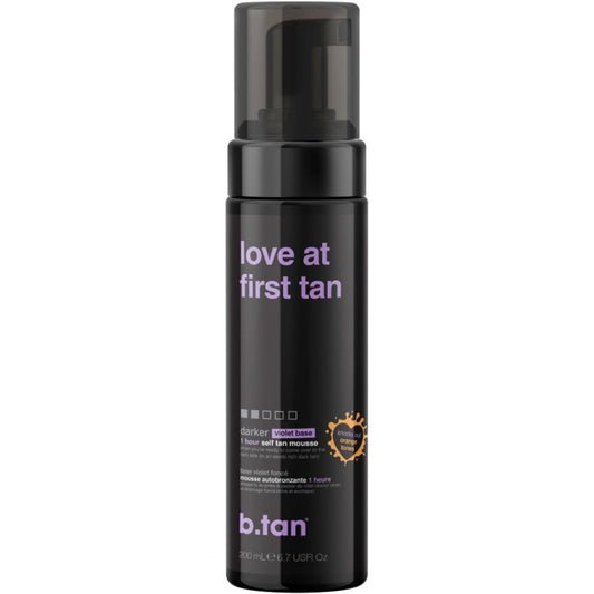 b.tan Love At First Tan 1 Hour Self Tan Mousse Darker 200ml