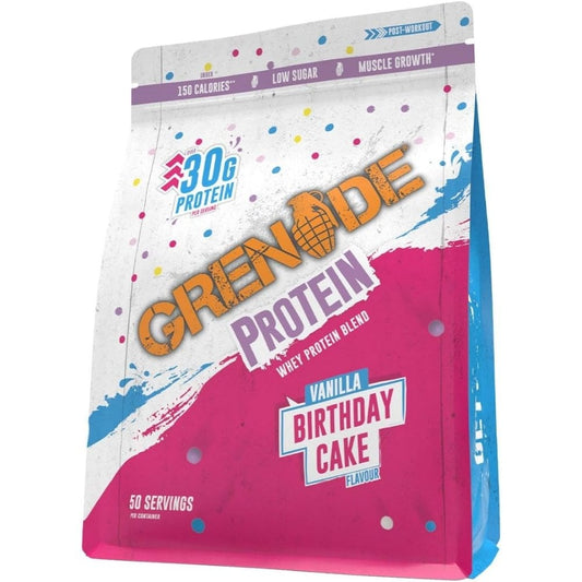 Grenade Whey Protein Powder Birthday Cake 2kg