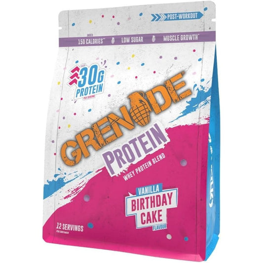 Grenade Whey Protein Powder Birthday Cake 480g