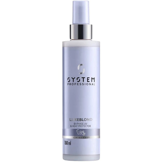 System Professional LuxeBlond Bi-Phase UV & Heat Protector Spray 180ml