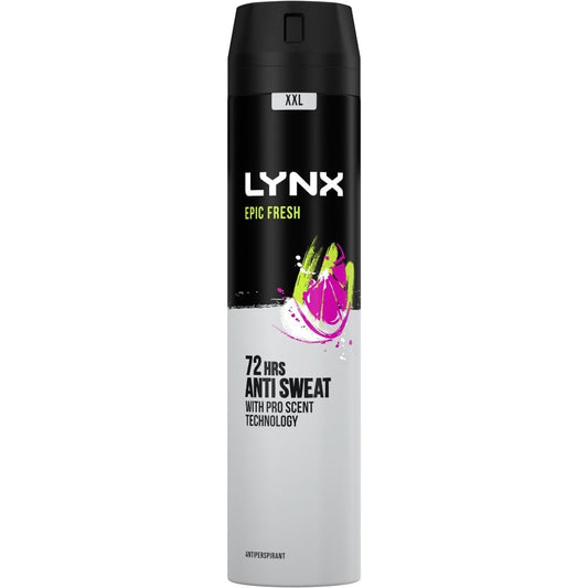 Lynx XXL 72h Epic Fresh Anti-Perspirant Deodorant 250ml