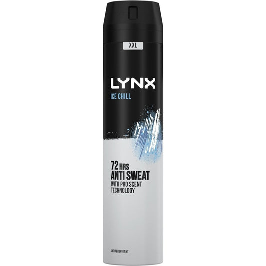 Lynx XXL 72h Ice Chill Anti-Perspirant Deodorant 250ml