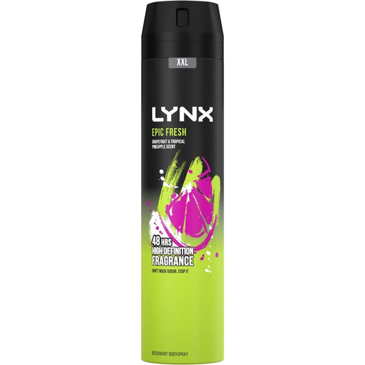 Lynx XXL Epic Fresh Deodorant Body Spray 250ml