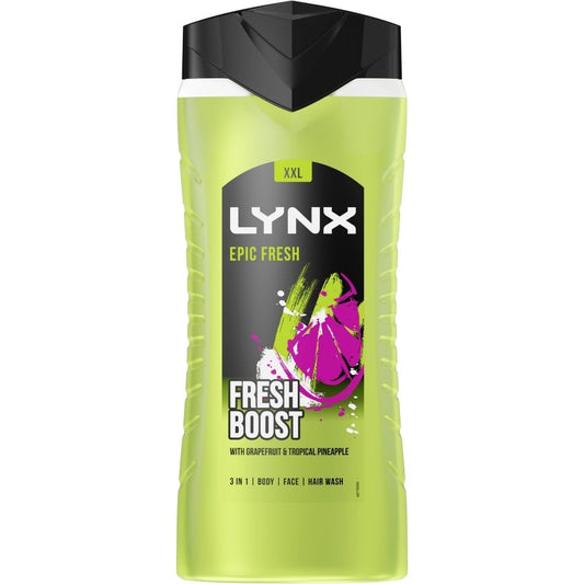 Lynx XXL 3 In 1 Epic Fresh Shower Gel 500ml