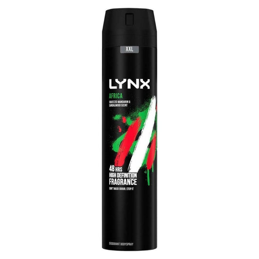 Lynx XXL Africa Deodorant Body Spray 250ml