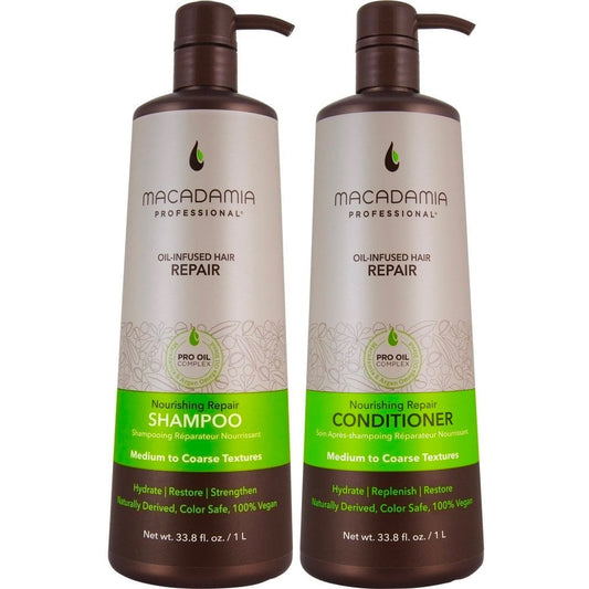 Macadamia Professional Nourishing Repair Shampoo & Conditioner Twin 2 x 1000ml