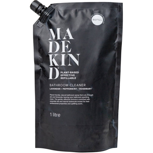 MadeKind Natural Bathroom Cleaner Refill Pouch 1000ml