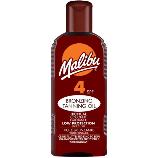 Malibu Bronzing Tanning Oil SPF4 100ml