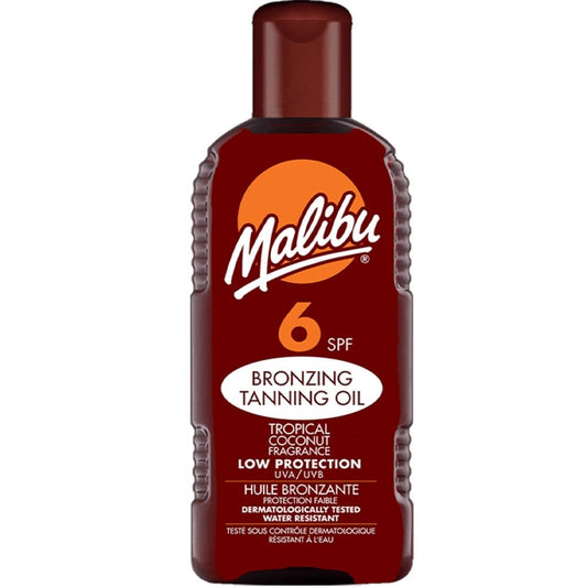 Malibu Bronzing Tanning Oil SPF6 200ml