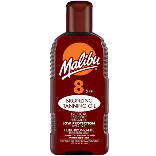 Malibu Bronzing Tanning Oil SPF8 200ml