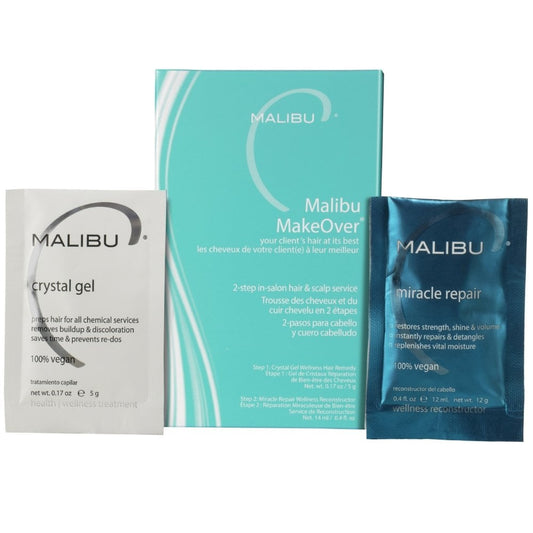 Malibu C 2-Step Hair & Scalp Service Makeover Kit