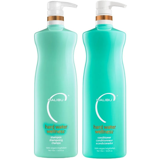 Malibu C Hard Water Wellness Remedy Shampoo & Conditioner Twin 2 x 1000ml