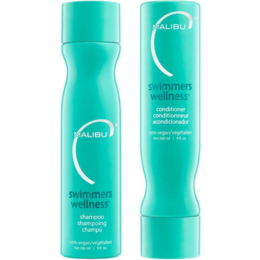 Malibu C Swimmers Wellness Shampoo & Conditioner Twin 2 x 266ml