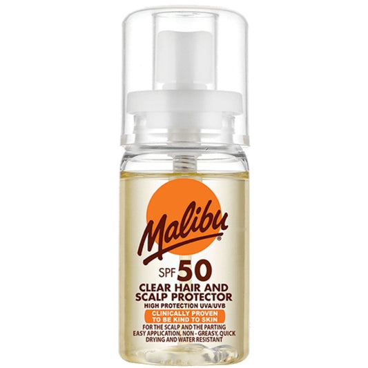 Malibu Clear Hair & Scalp Protector SPF50 50ml