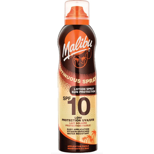 Malibu Continuous Lotion Spray SPF10 175ml