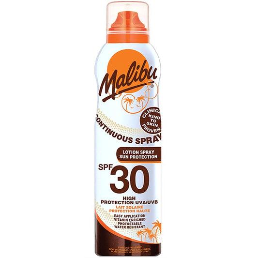 Malibu Continuous Lotion Spray SPF30 175ml