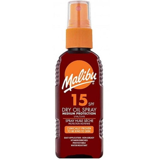 Malibu Dry Oil Spray SPF15 100ml