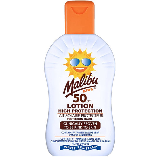 Malibu Kids Water Resistant Lotion SPF50 200ml