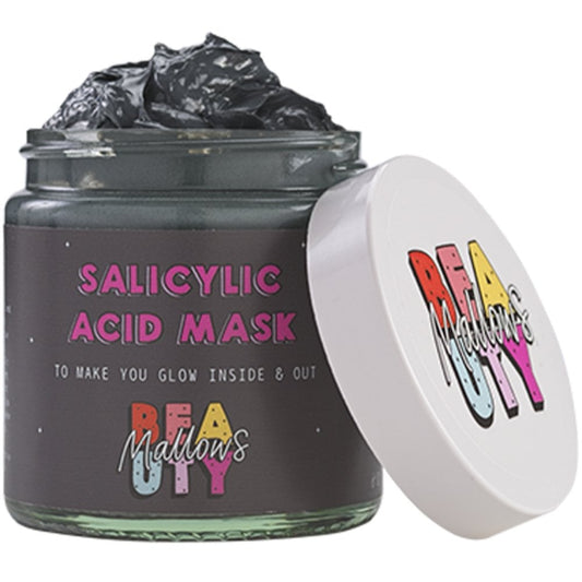 Mallows Beauty Charcoal Mud Mask 100g