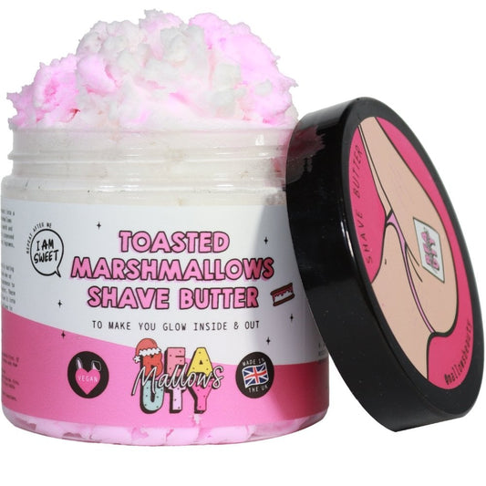 Mallows Beauty Toasted Marshmallow Shave Butter 150g