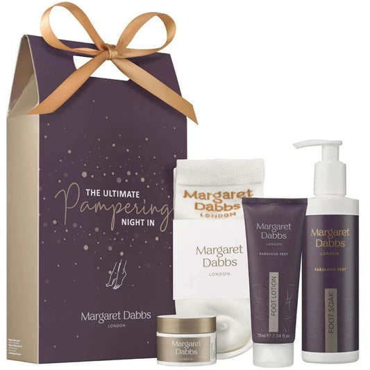 Margaret Dabbs The Ultimate Pampering Night In 4 Piece Gift Set