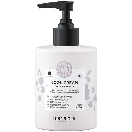 Maria Nila Colour Refresh Non-Permanent Colour Mask Cool Cream 300ml