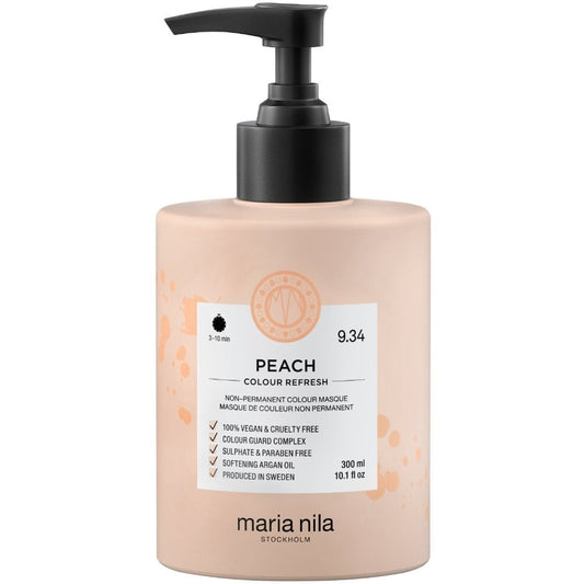 Maria Nila Colour Refresh Non-Permanent Colour Mask Peach 300ml