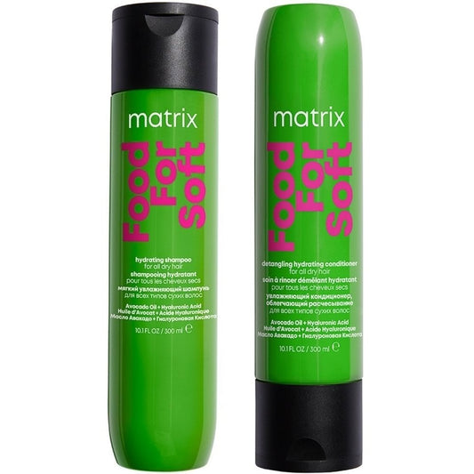 Matrix Food For Soft Hydrating Shampoo & Detangling Conditioner Twin 2 x 300ml