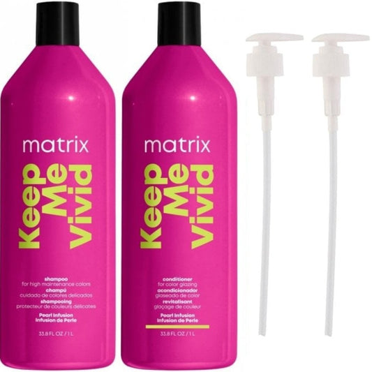 Matrix Total Results Keep Me Vivid Pearl Infusion Shampoo & Conditioner Twin 2 x 1000ml