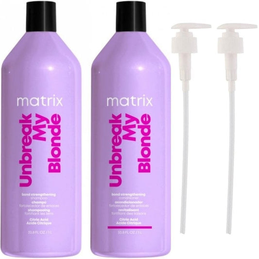 Matrix Total Results Unbreak My Blonde Strengthening Shampoo & Conditioner Twin 2 x 1000ml