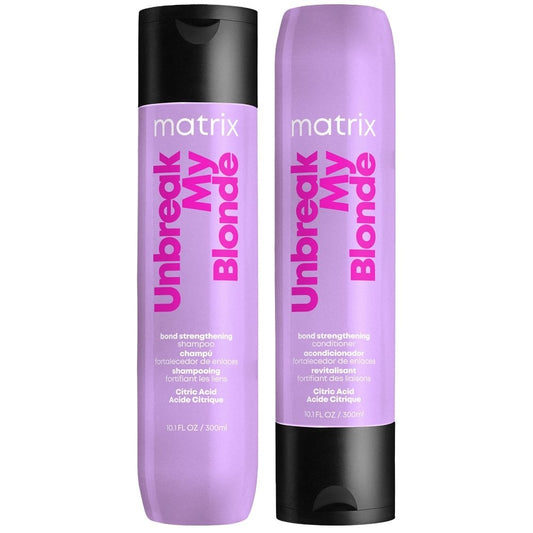 Matrix Total Results Unbreak My Blonde Strengthening Shampoo & Conditioner Twin 2 x 300ml