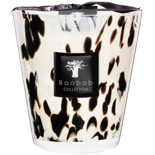 Baobab Collection Max 16 Pearls Black Candle