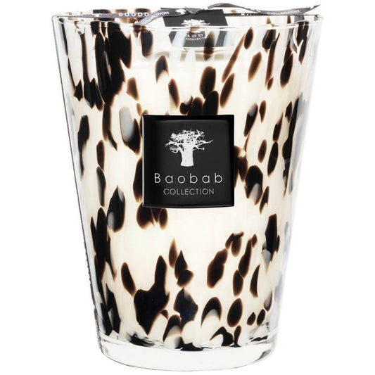 Baobab Collection Max 24 Pearls Black Candle