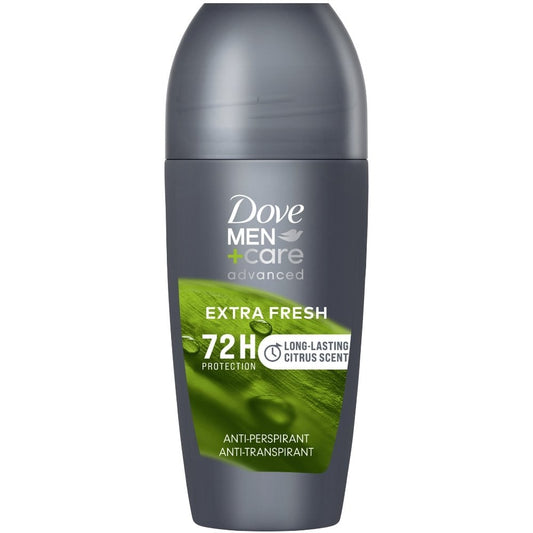 Dove Men Advanced Care Extra Fresh Anti-Perspirant Deodorant Roll-On 50ml