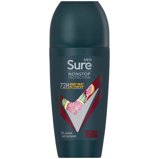 Sure Men Nonstop Protection 72h Ultra Fresh Anti-Perspirant Deodorant Roll On 50ml