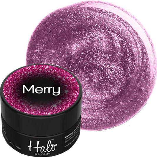 Halo Merry Gel Polish Platinum Pot 8ml