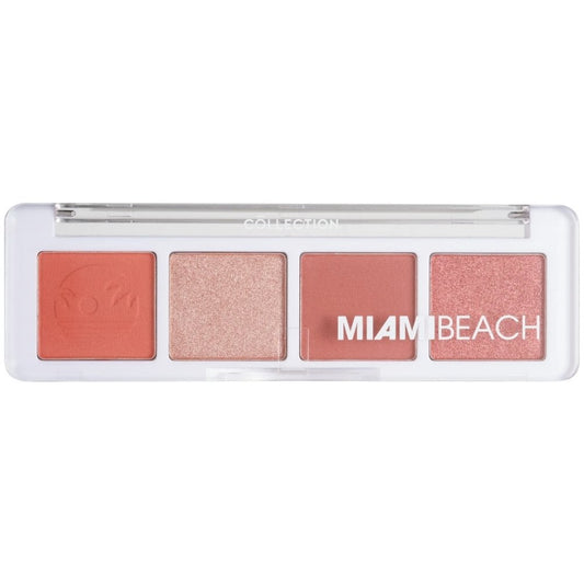 Collection Cosmetics Miami Beach 4 Colour Mini Eyeshadow Palette