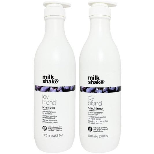 Milk_Shake Icy Blond Specific Shampoo & Conditioner Twin 2 x 1000ml