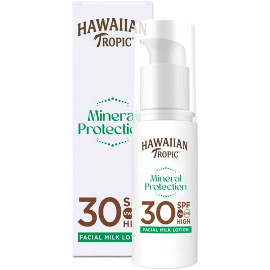 Hawaiian Tropic Mineral Protection Facial Milk Lotion SPF30 50ml