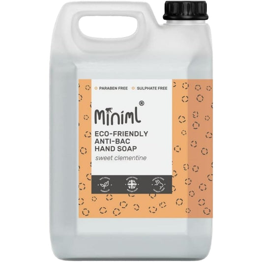 Miniml Eco-Friendly Anti-Bacterial Hand Soap Clementine 5000ml