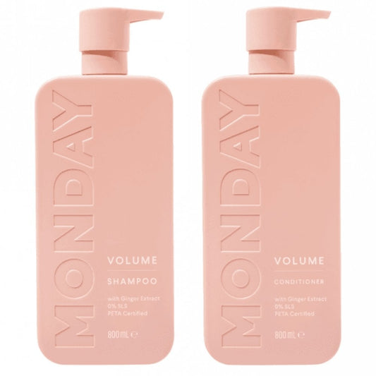 MONDAY Haircare Volume Shampoo & Conditioner Twin 2 x 800ml