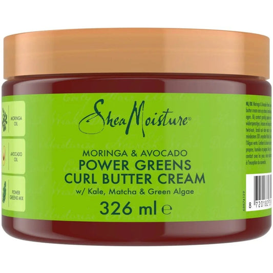 Shea Moisture Moringa & Avocado Power Greens Curl Butter Cream 326ml