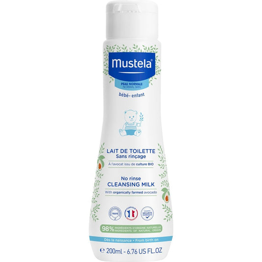 Mustela No-Rinse Cleansing Milk 200ml