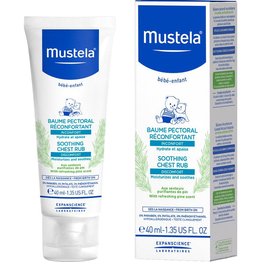 Mustela Soothing Chest Rub 40ml